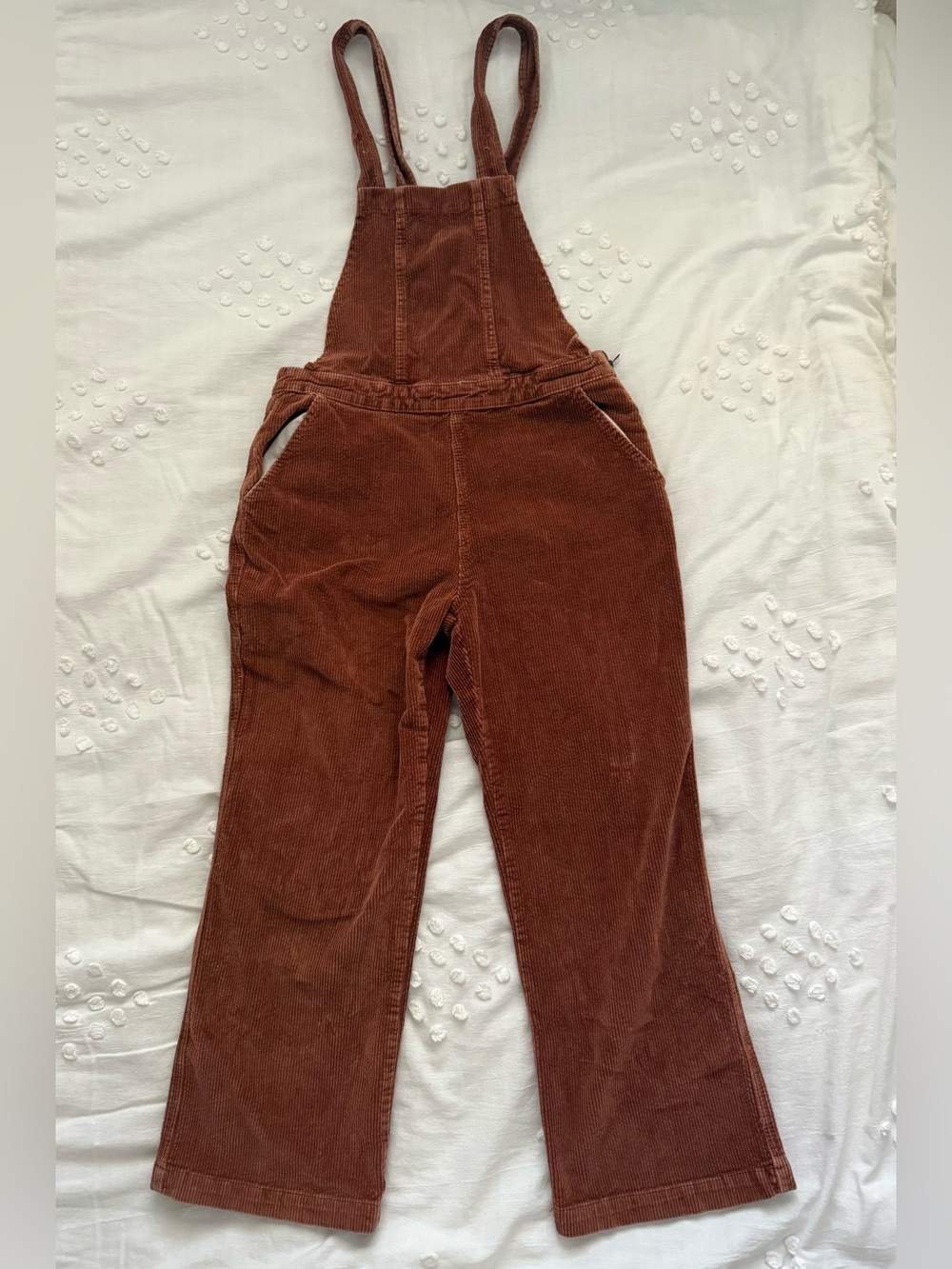 ALTAR’D STATE Burnt Orange Corduroy Overalls